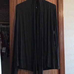 Gray cardigan